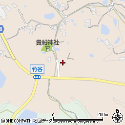 兵庫県淡路市竹谷723周辺の地図