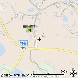 兵庫県淡路市竹谷723周辺の地図