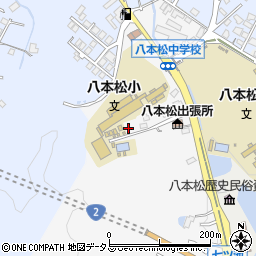 広島県東広島市八本松町原10128-208周辺の地図