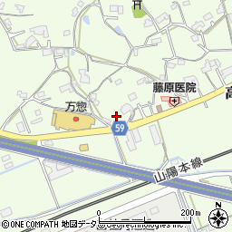 広島県東広島市高屋町桧山220周辺の地図