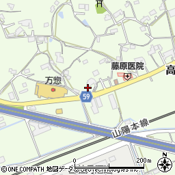 広島県東広島市高屋町桧山219周辺の地図