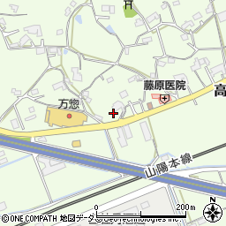 広島県東広島市高屋町桧山219周辺の地図