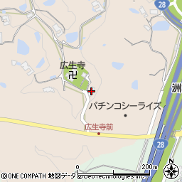 兵庫県淡路市竹谷28周辺の地図