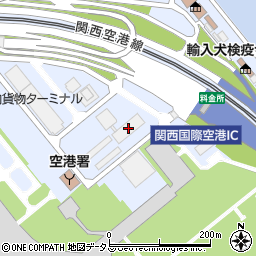 関空展望ホールスカイビュー周辺の地図