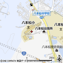 広島県東広島市八本松町原10128-265周辺の地図