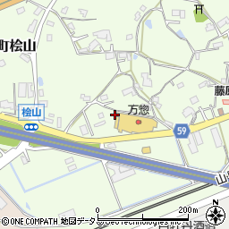 広島県東広島市高屋町桧山229周辺の地図