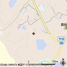 兵庫県淡路市竹谷617周辺の地図