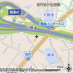 広島県東広島市西条町吉行678周辺の地図