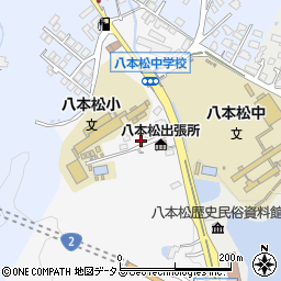 広島県東広島市八本松町原10128-243周辺の地図