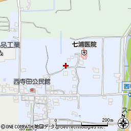 奈良県御所市西寺田141周辺の地図