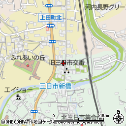大阪府河内長野市三日市町1070-1周辺の地図