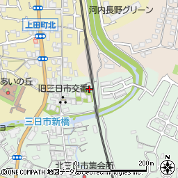 大阪府河内長野市三日市町1044-1周辺の地図