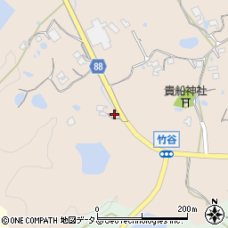 兵庫県淡路市竹谷635-2周辺の地図