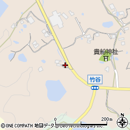 兵庫県淡路市竹谷635周辺の地図