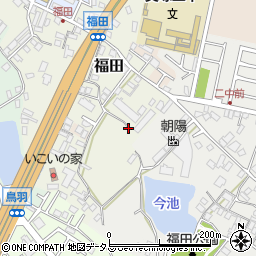 大阪府貝塚市福田16-2周辺の地図
