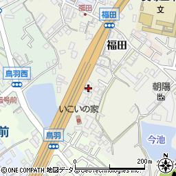 大阪府貝塚市福田29周辺の地図