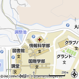 広島市立大学（公立大学法人）　芸術学部周辺の地図