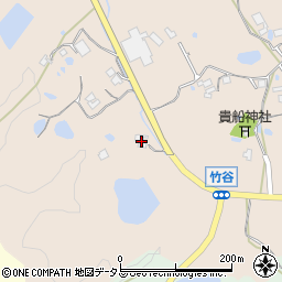 兵庫県淡路市竹谷634周辺の地図