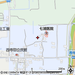 奈良県御所市西寺田142-1周辺の地図