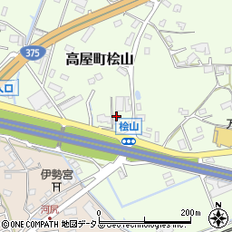 広島県東広島市高屋町桧山1165周辺の地図