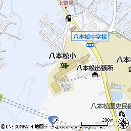 広島県東広島市八本松町原10128-196周辺の地図