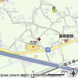広島県東広島市高屋町桧山224周辺の地図