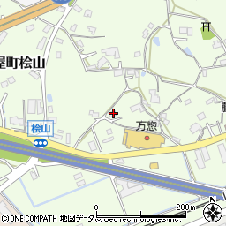 広島県東広島市高屋町桧山142周辺の地図