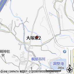 広島県広島市安佐南区大塚東周辺の地図