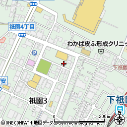 関西紙工周辺の地図