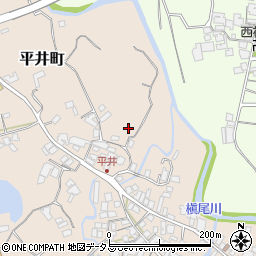 大阪府和泉市平井町周辺の地図