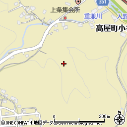 広島県東広島市高屋町小谷2854周辺の地図