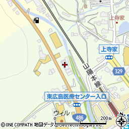 東洋自販株式会社　東広島車検センター周辺の地図