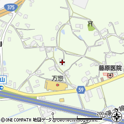 広島県東広島市高屋町桧山151周辺の地図
