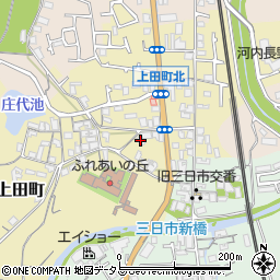 上田町老人常設集会所周辺の地図
