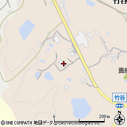 兵庫県淡路市竹谷584周辺の地図