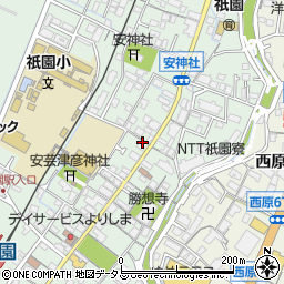 ｉ－ｔｏｗｎ祇園周辺の地図