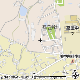 広島県東広島市高屋町中島1122周辺の地図