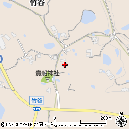 兵庫県淡路市竹谷742周辺の地図