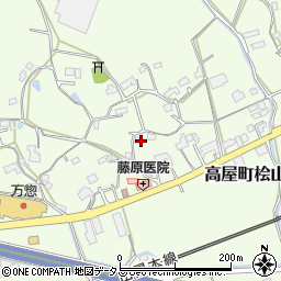 広島県東広島市高屋町桧山902周辺の地図