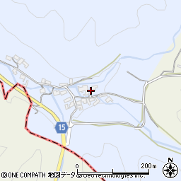 奈良県高市郡明日香村栢森360周辺の地図