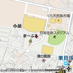 大阪府貝塚市半田82周辺の地図