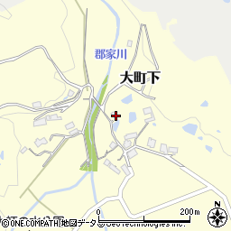 兵庫県淡路市大町下554周辺の地図