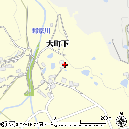 兵庫県淡路市大町下580周辺の地図