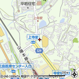 広島銀行ショージ寺家駅前店 ＡＴＭ周辺の地図