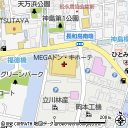 さすがや　ＭＥＧＡドン・キホーテ福山松永店周辺の地図