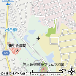 大阪府和泉市松尾寺町241周辺の地図