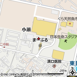 貝塚市立　歴史展示館周辺の地図