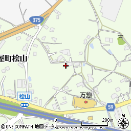 広島県東広島市高屋町桧山123周辺の地図