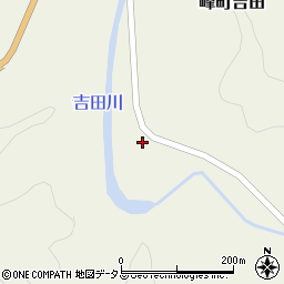 長崎県対馬市峰町吉田557-1周辺の地図