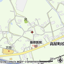 広島県東広島市高屋町桧山499周辺の地図